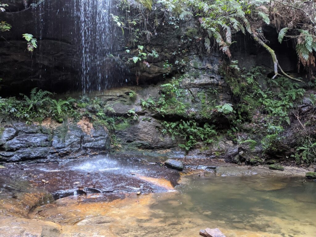 pool of siloam leaura blue mountains waterfall