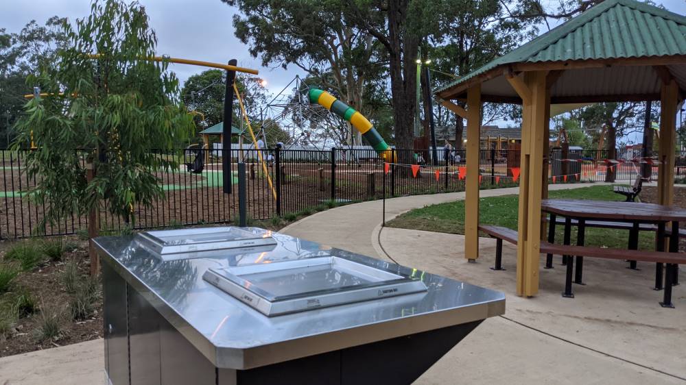 Glenbrook Park and playground barbecues