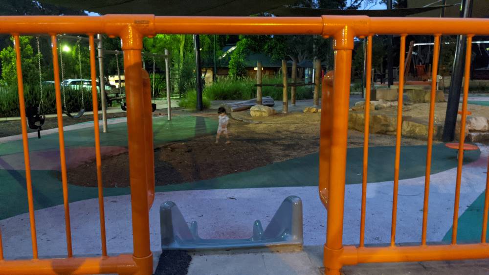 Glenbrook Park and playground small slide