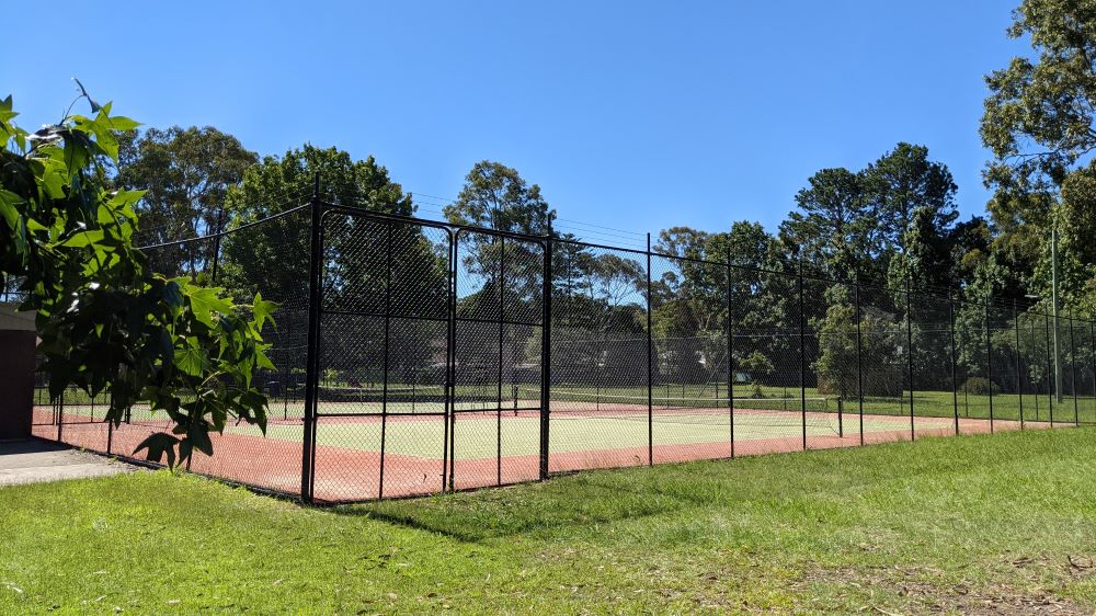 lennox park blaxland playground blue mountains tennis courts