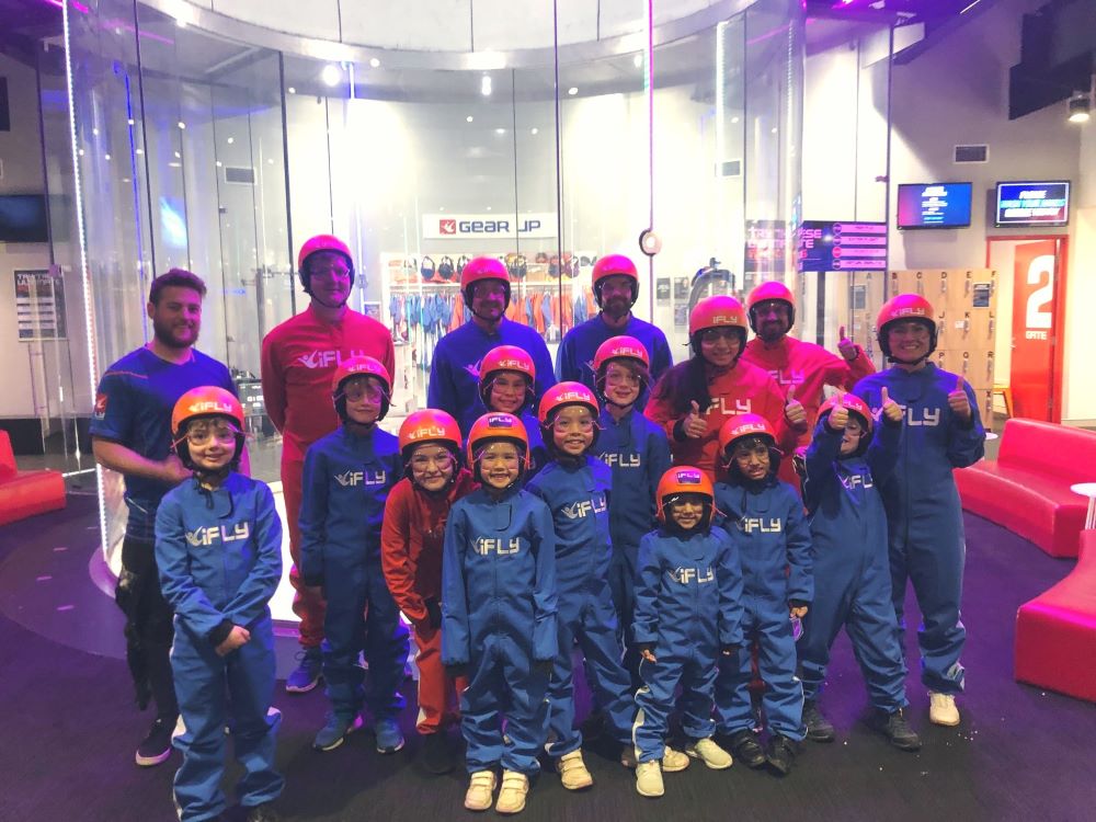 ifly penrith indoor skydiving for kids school holidays and birthday parties