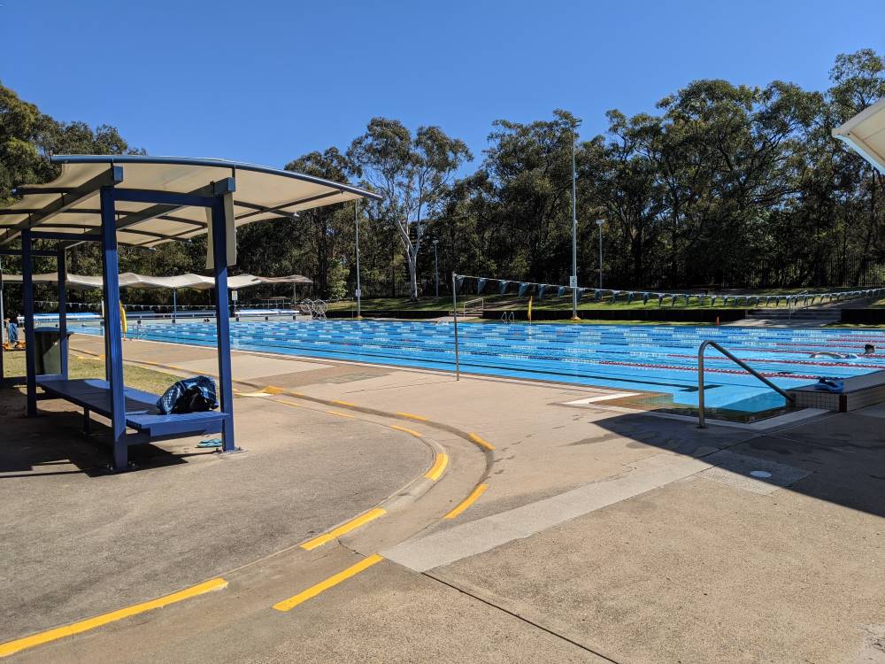 glenbrook pool 50 metres