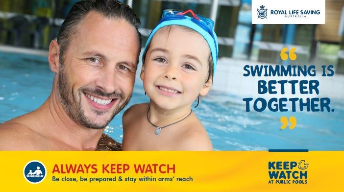 swimming and water play safety blue mountains