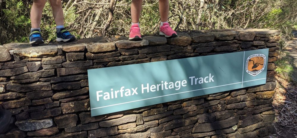 fairfax heritage track blackheath blue mountains national park
