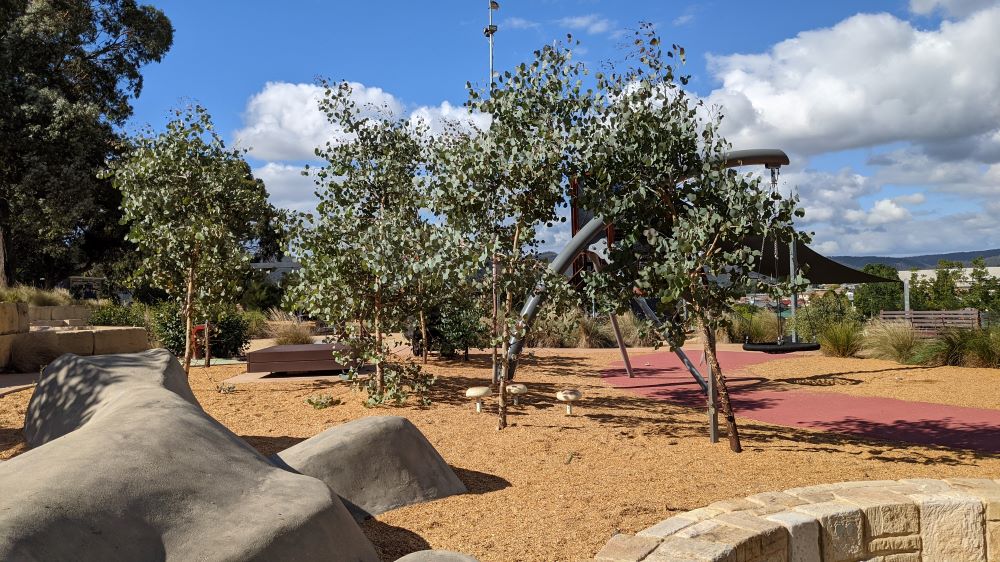 lithgow adventure playground sheltered barbecues