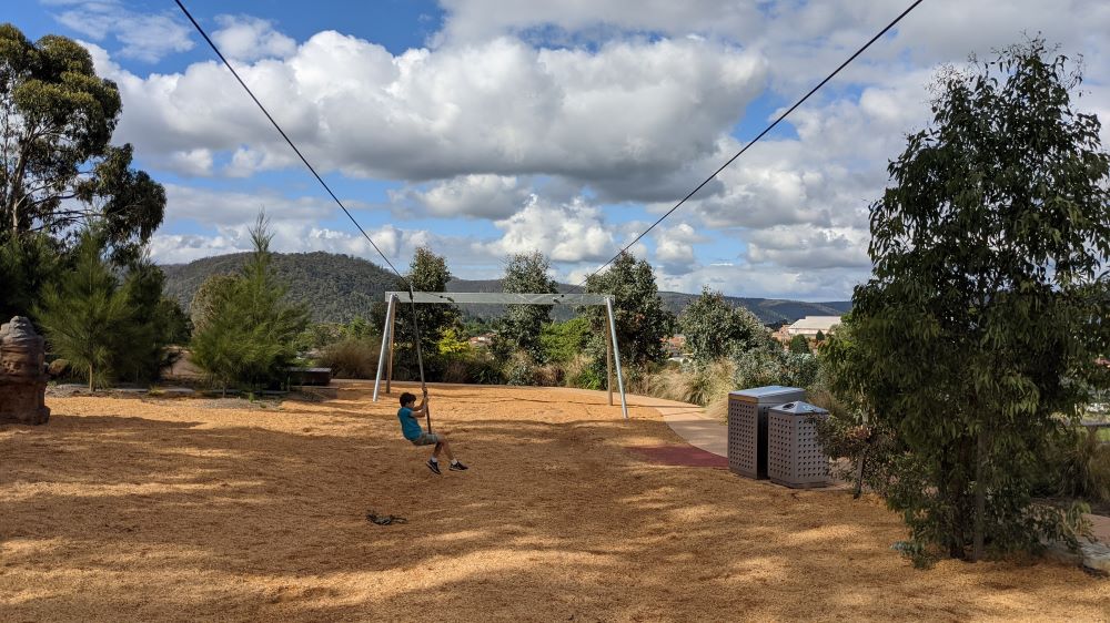 lithgow adventure playground dual flying fox