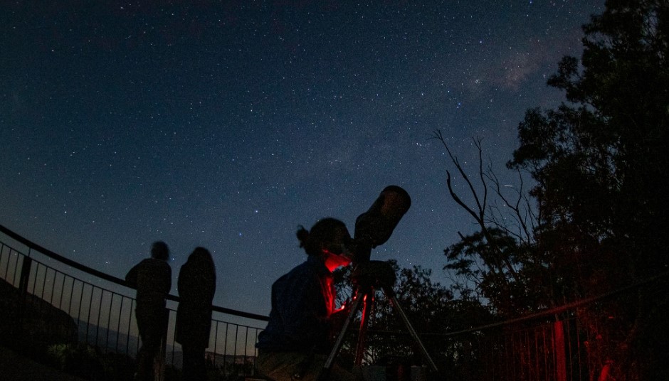 blue mountains star gazing wentworth falls school holidays activity