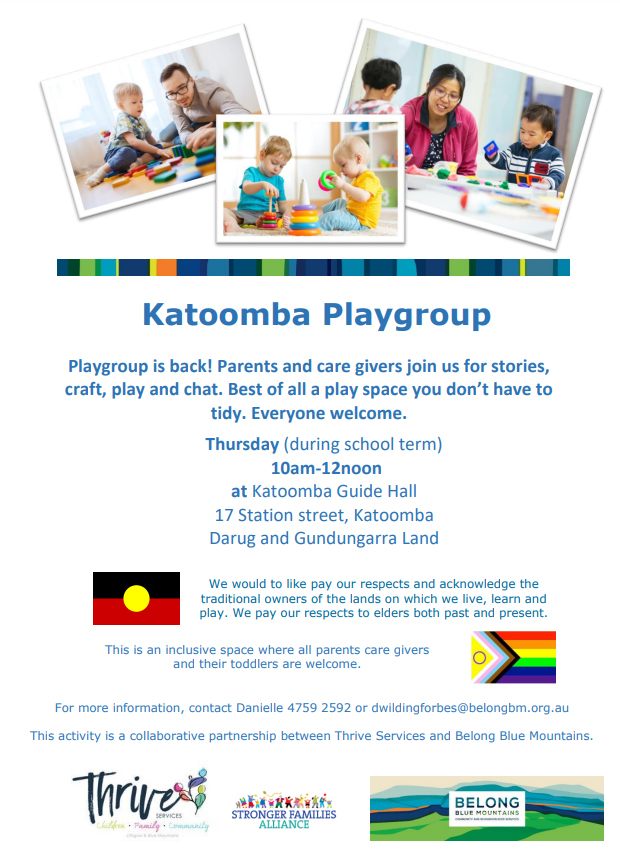 katoomba playgroup flyer