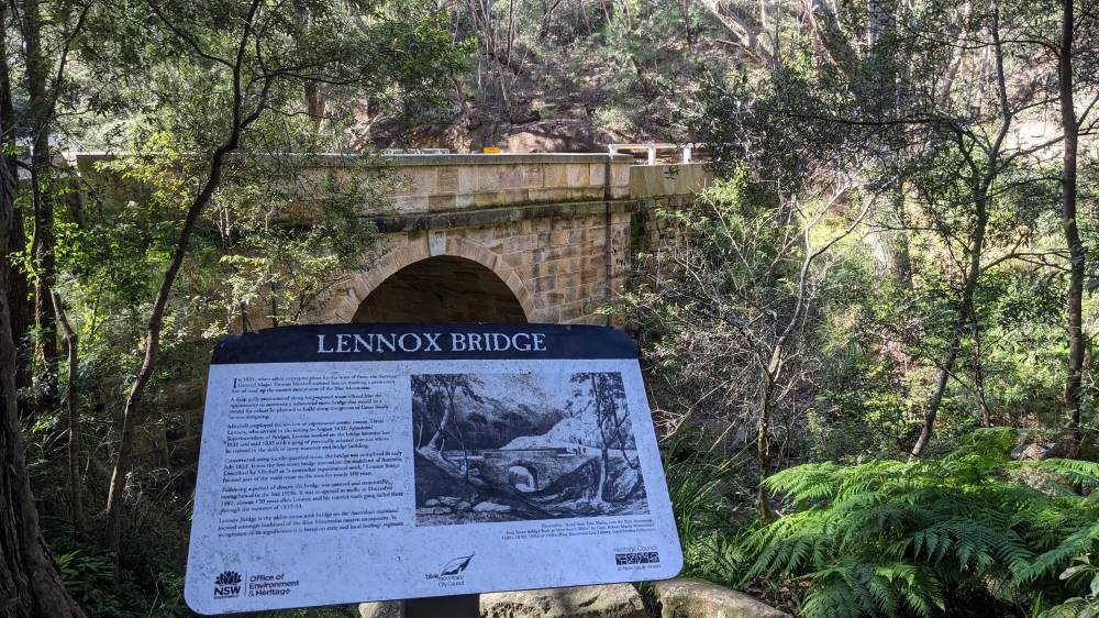 lennox bridge glenbrook sign