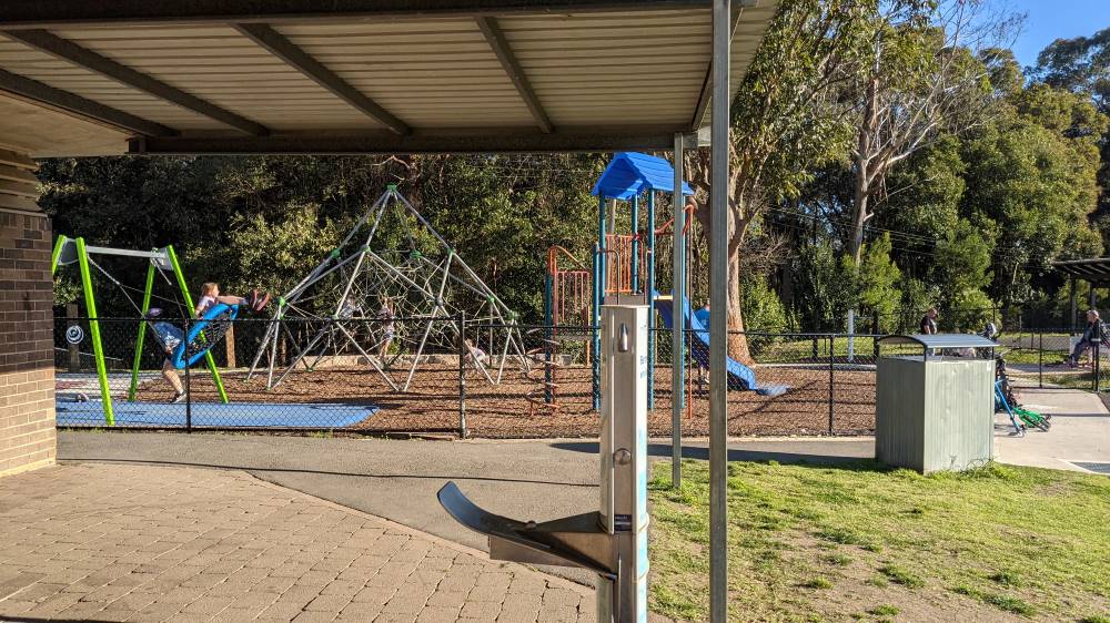Summerhayes Park Winmalee amenities and playground