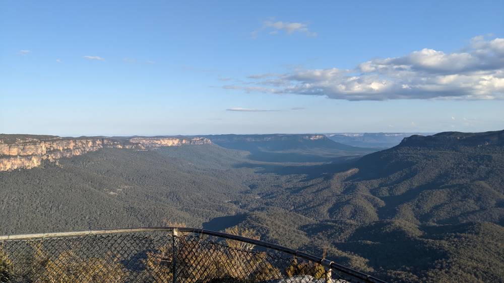 Fletcher's Lookout, Wentworth Falls Sublime Point, Leura.