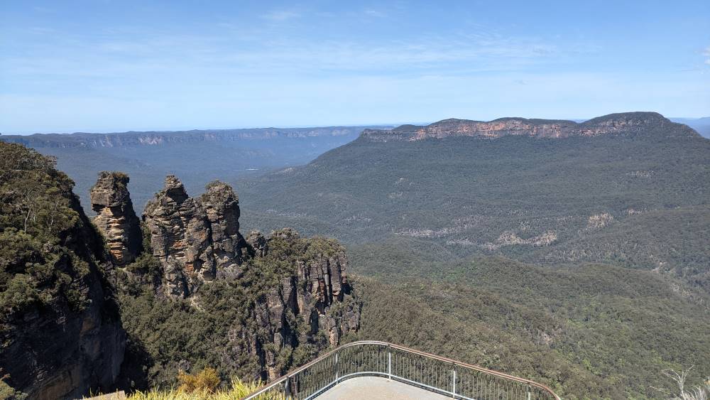 Blue Mountains Lookouts echo point katoomba