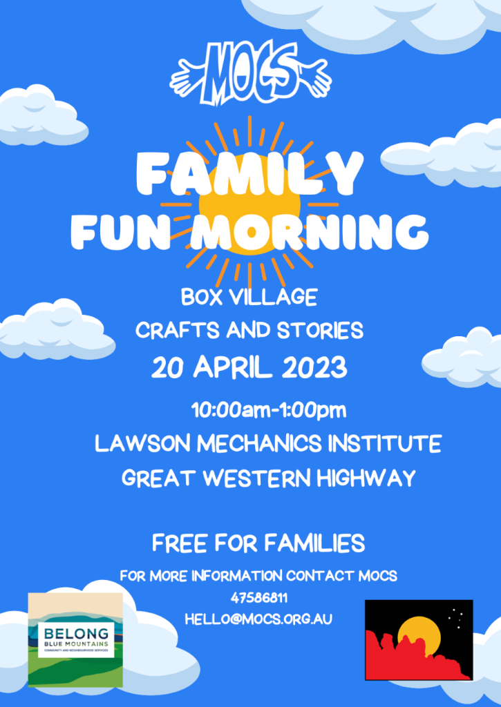 MOCS Family Fun Morning Lawson Blue Mountains
