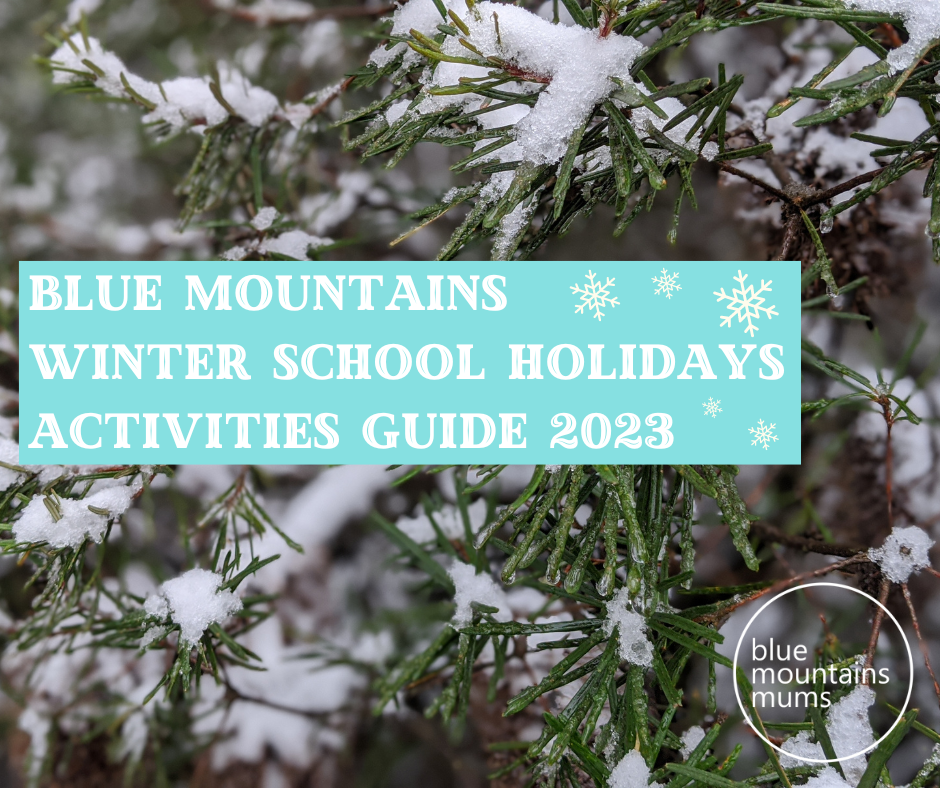 Blue Mountains Winter School Holidays Activities Guide 2023 Cover Image