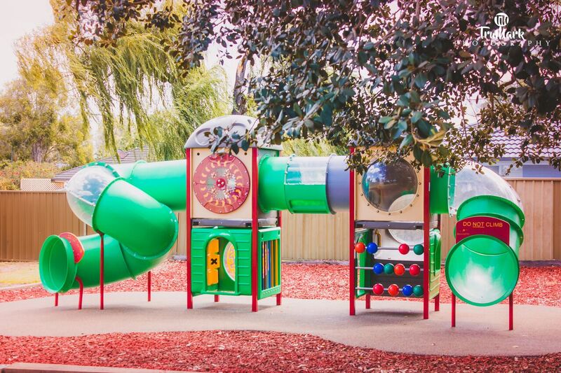 outdoor play equipment at Henry Lawson Club, Werrington County