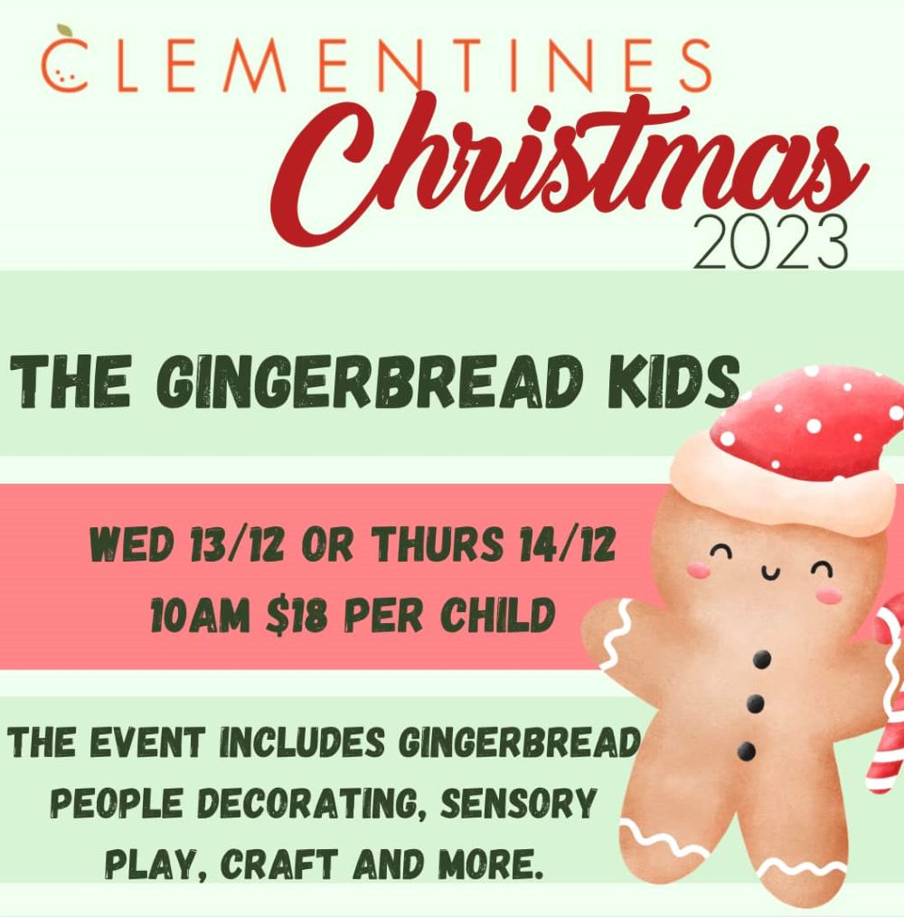 Three Exciting Gingerbread House Decorating Events: Hosted By Clementine's Cafe, Caddens Wednesday 13 December 2023 at 10 AM
Thursday 14 December 2023 at 10 AM
Friday 15 December 2023 at 6.30 PM