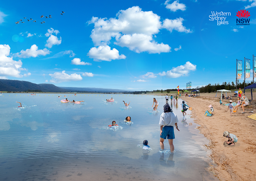 Penrith Beach opening late December 2023