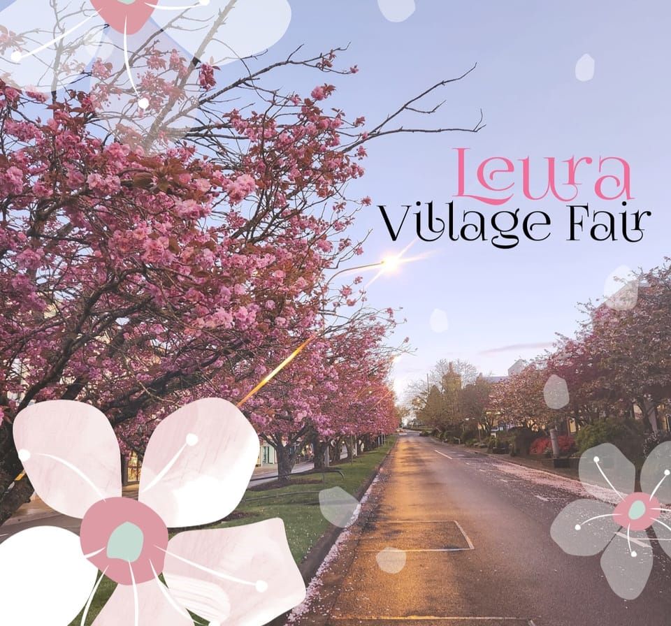 Blue Mountains Spring school holidays activites guide 2024 leura village fair picture of cherry blossoms